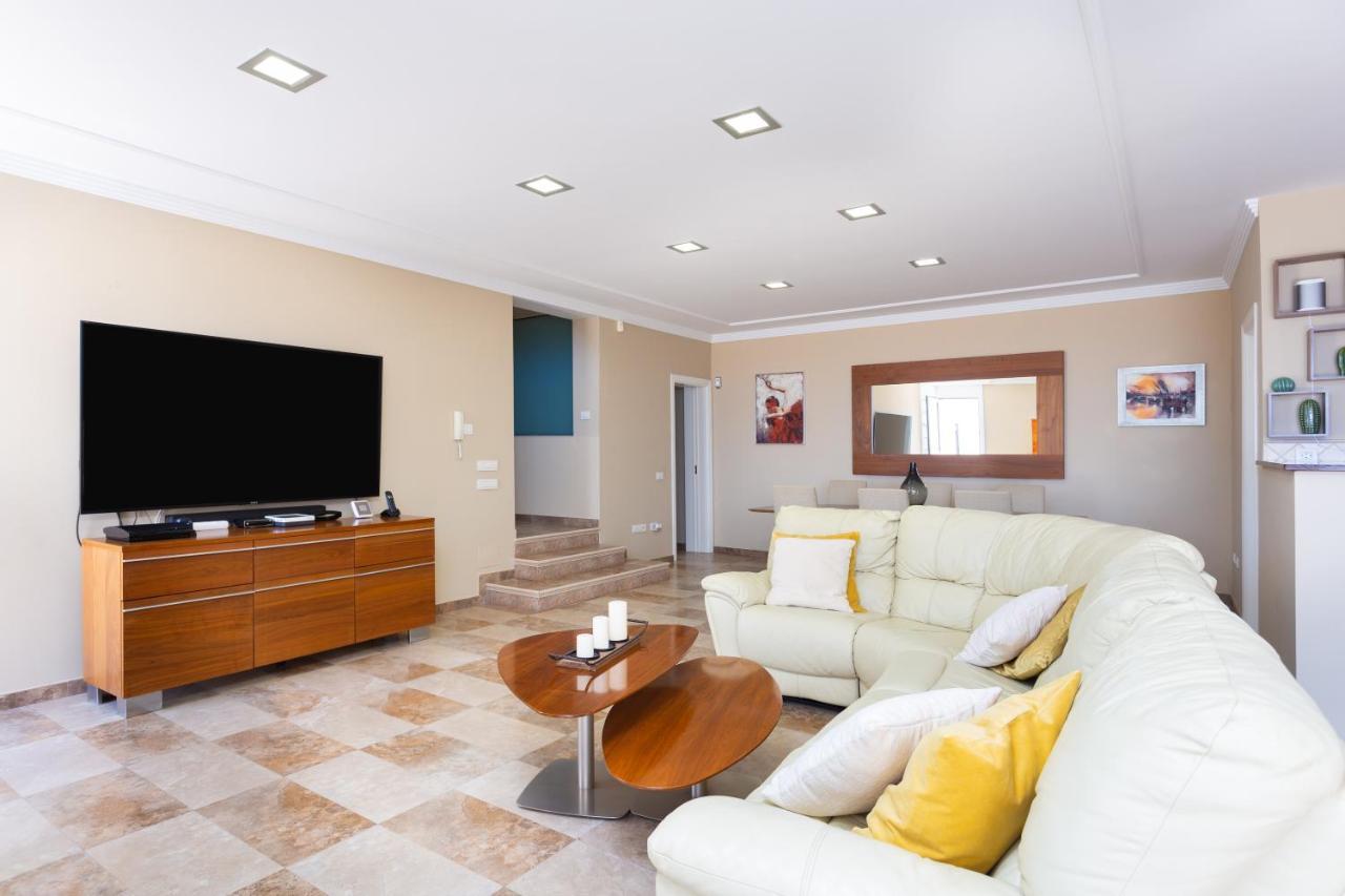 Tabaiba Luxus Chalet With Heatable Pool El Rosario  Eksteriør bilde